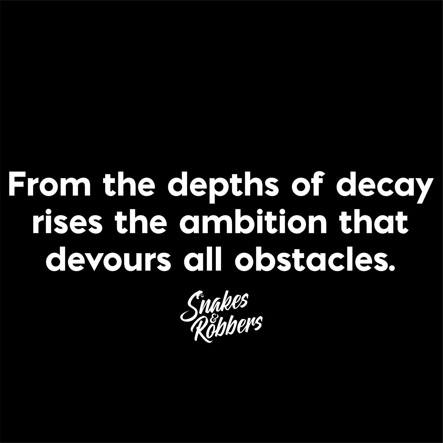 From the depths of decay Unisex Retail Fit T-Shirt