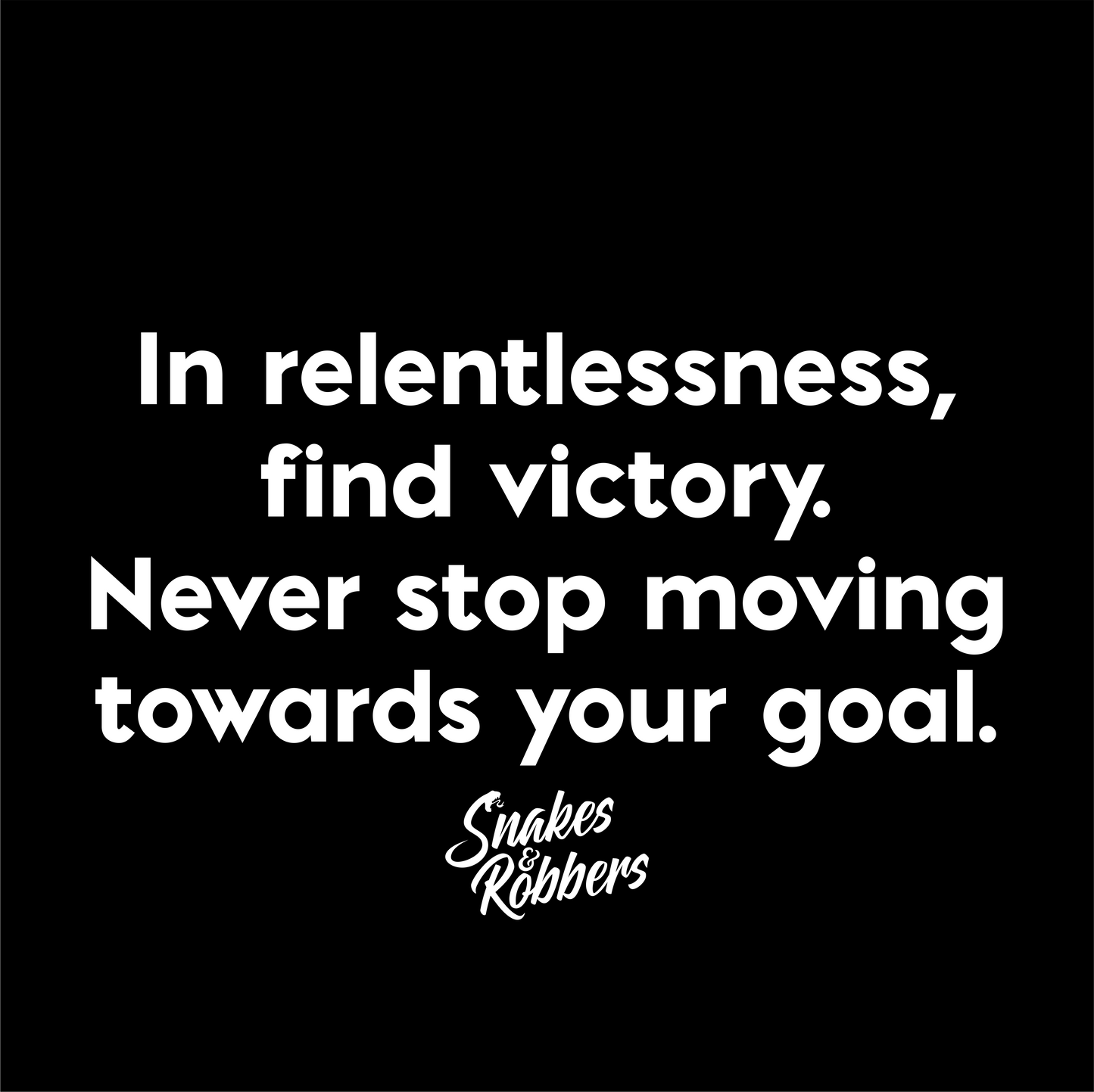 In relentlessness Unisex Retail Fit T-Shirt