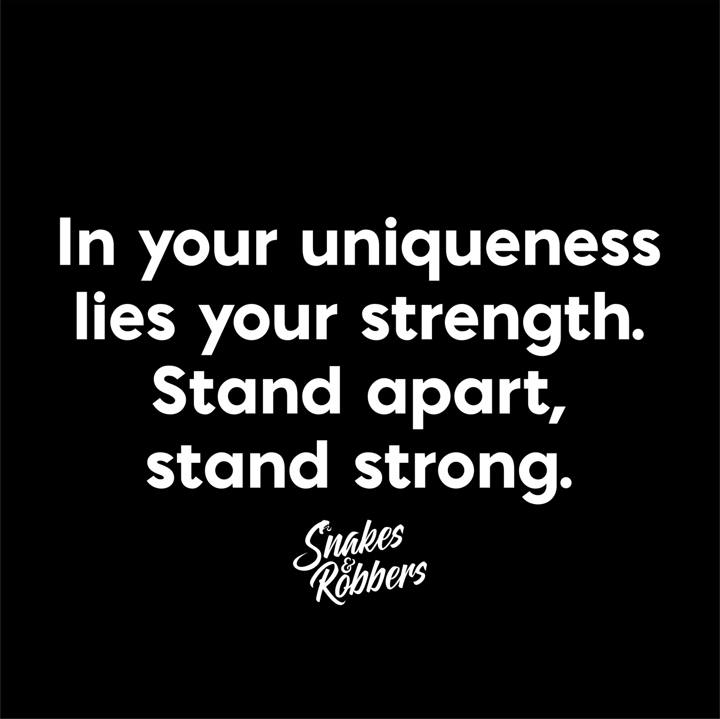 In your uniqueness Unisex Retail Fit T-Shirt