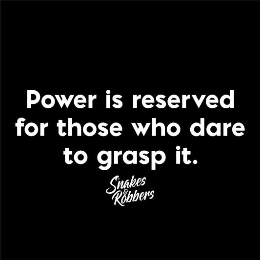 Power is reserved Unisex Retail Fit T-Shirt