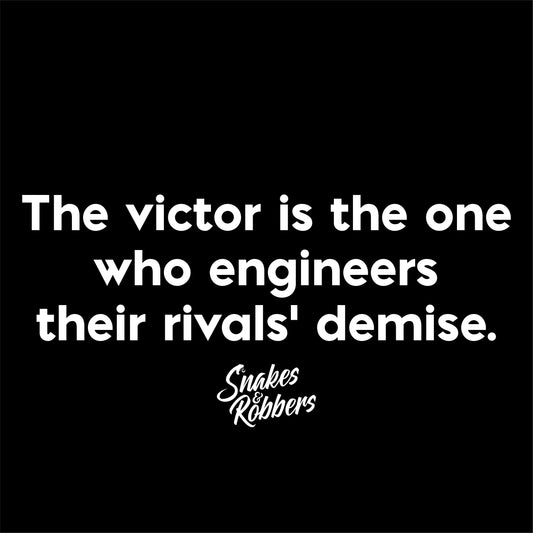The victor is the one who engineers Unisex Retail Fit T-Shirt