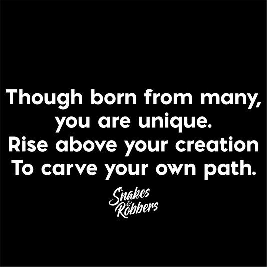 Rise above your creation Unisex Retail Fit T-Shirt