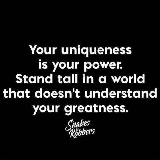 Your uniqueness Unisex Retail Fit T-Shirt
