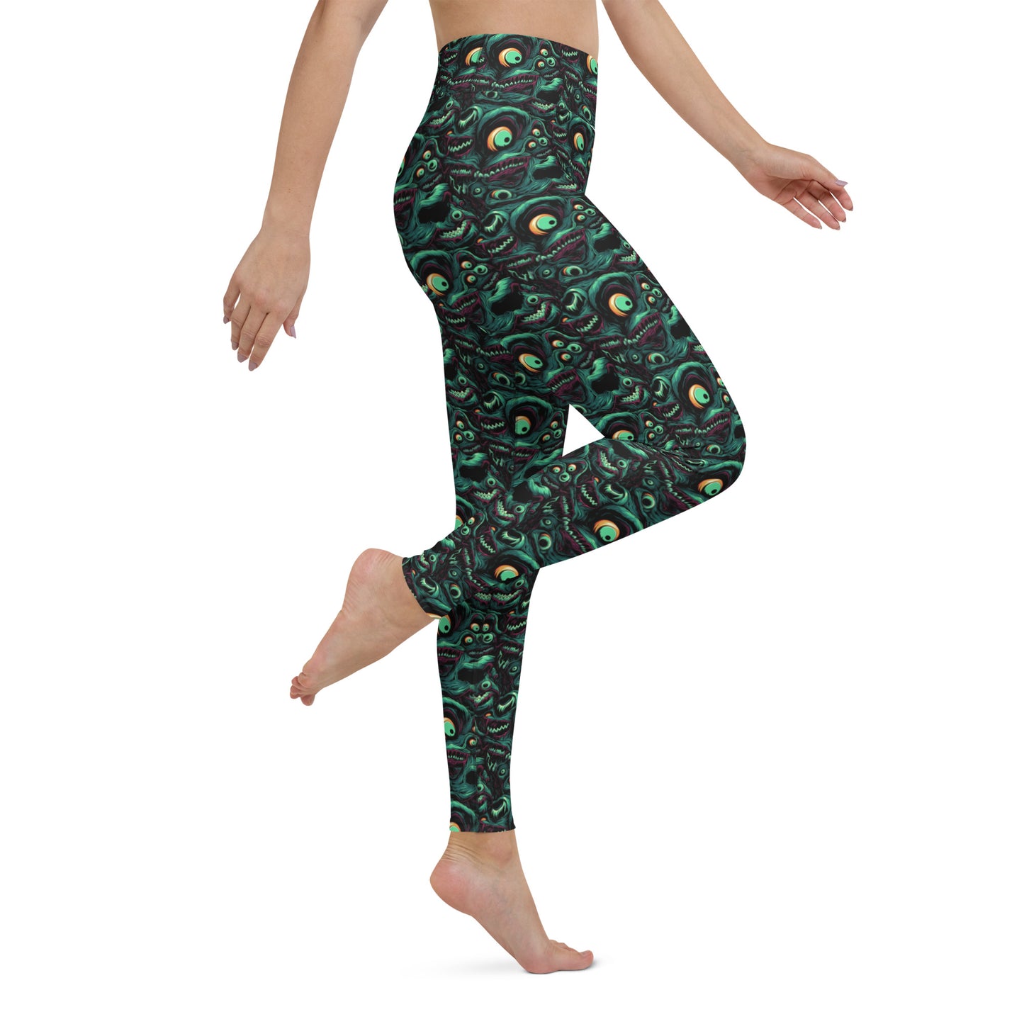 Snakes & Robbers Psychedelic Yoga Leggings