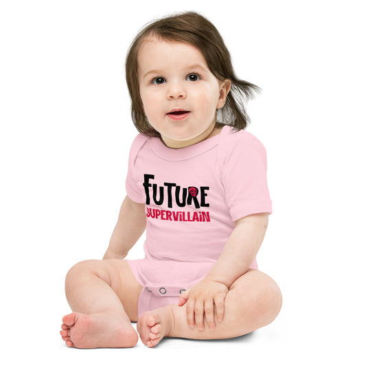 Future Supervillain Baby short sleeve one piece