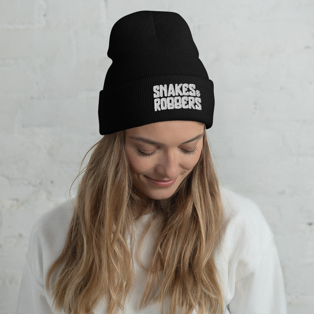 Snakes & Robbers Cuffed Beanie