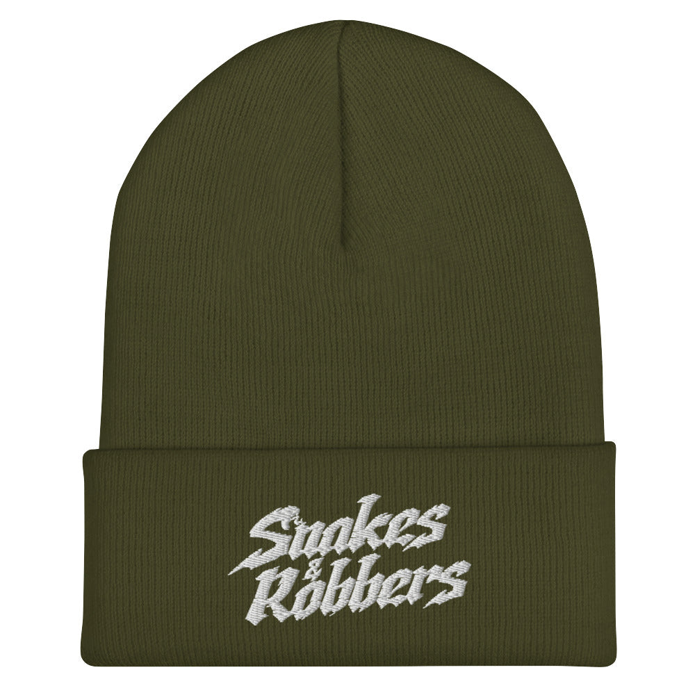 Snakes & Robbers Cuffed Beanie