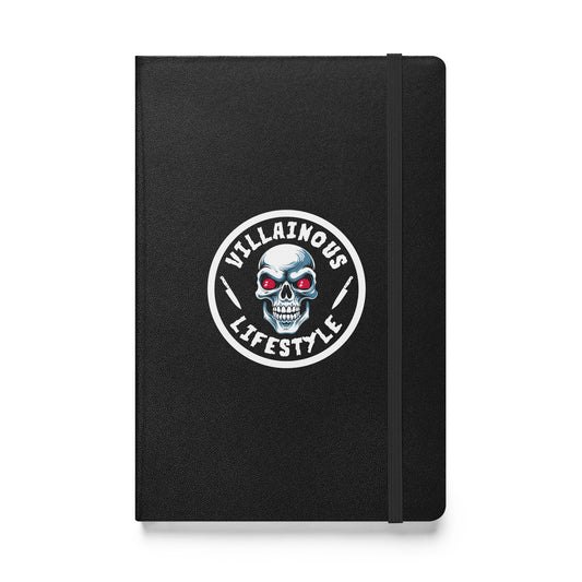 Villainous Lifestyle Hardcover bound notebook