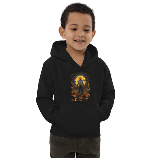 Pumpkin King and the Field of Frights Kids Hoodie