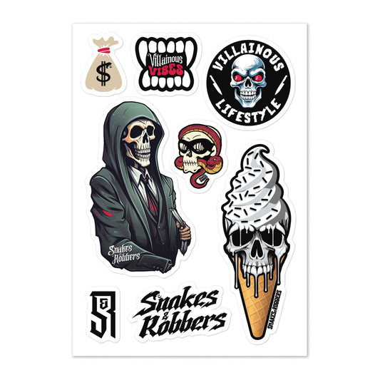 Grim Reaper Sticker sheet