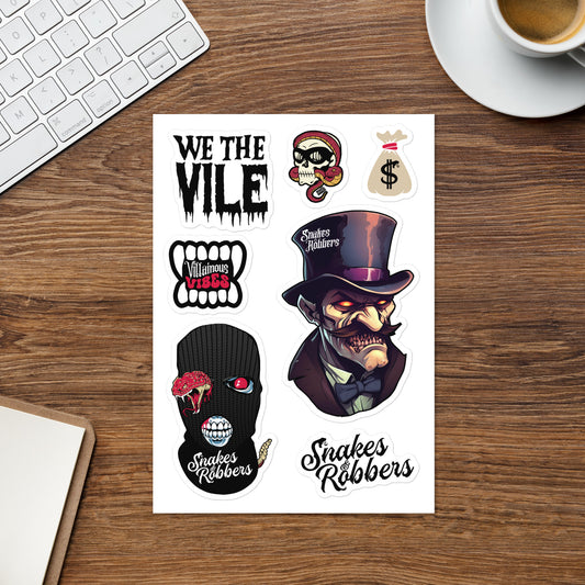 Jack the Ripper Sticker sheet