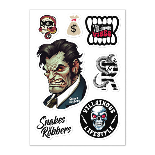 Mr. Hyde Sticker sheet