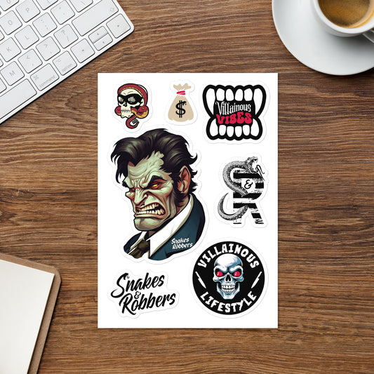 Mr. Hyde Sticker sheet