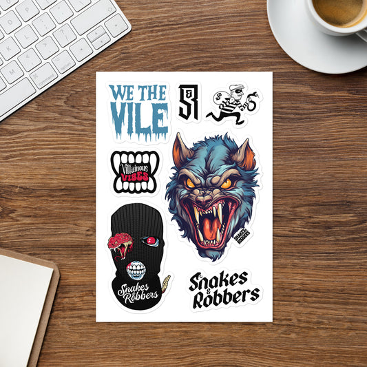 Werewolf Sticker sheet