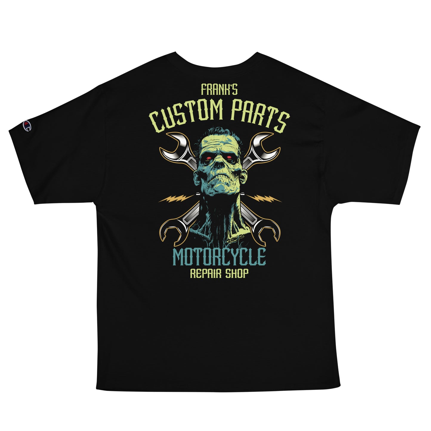 Frank's Custom Parts Full Back Men's Champion Relaxed Fit T-shirt