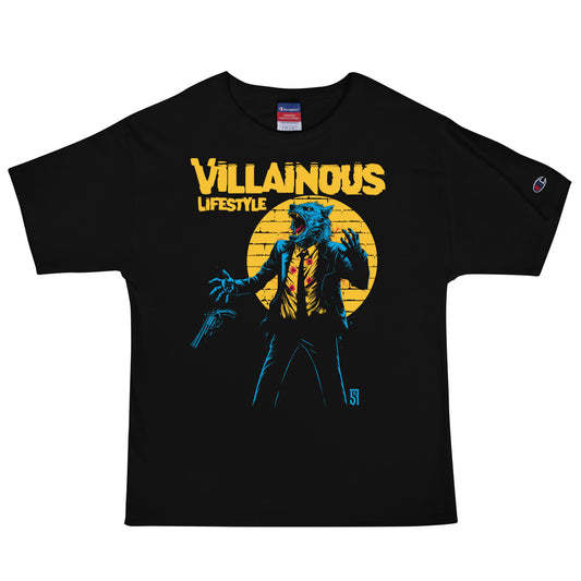 Villainous Lifestyle Werewolf Shootout Men's Champion Relaxed Fit T-shirt