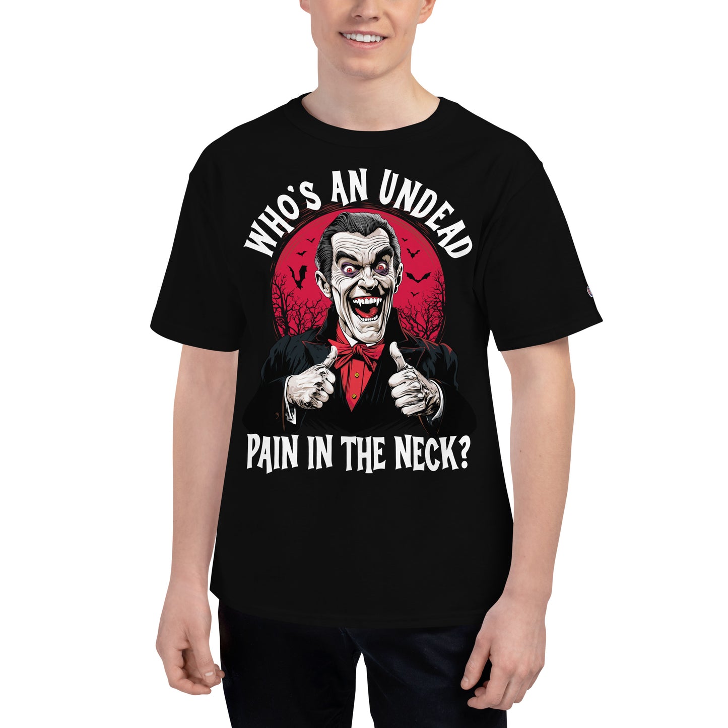 Who's an Undead pain in the neck? Men's Champion Relaxed Fit T-shirt