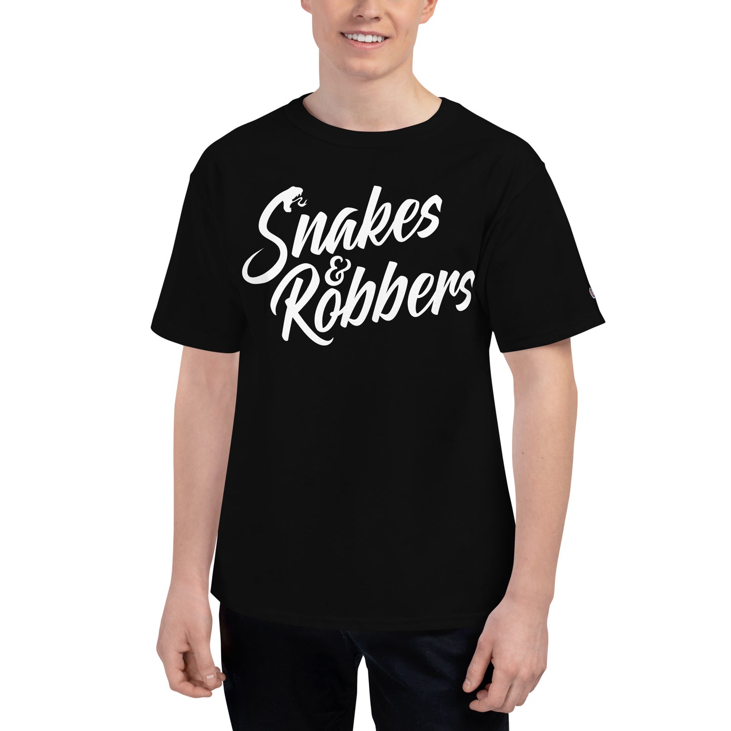 Snakes & Robbers Men's Champion Relaxed Fit T-shirt