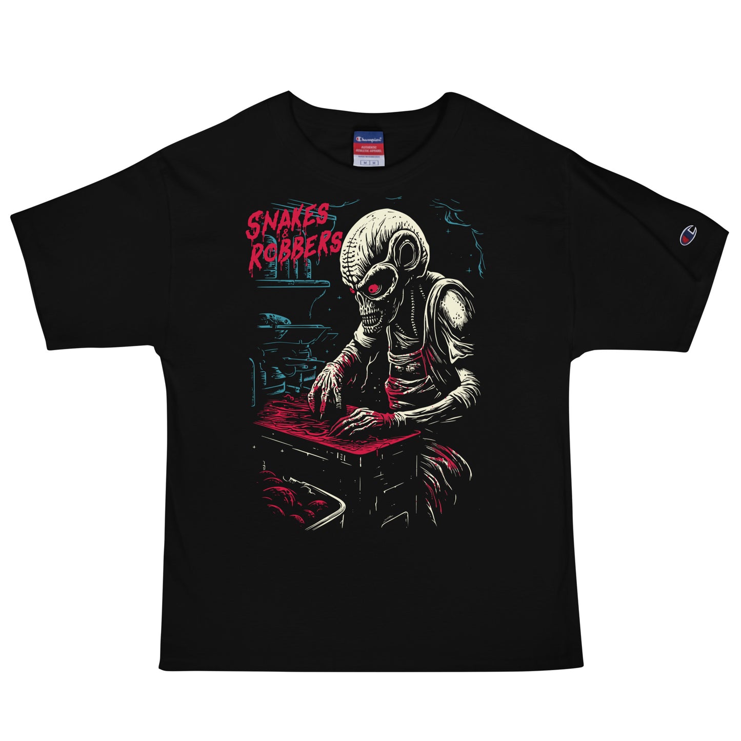 Butcher Shop Alien Men's Champion Relaxed Fit T-shirt
