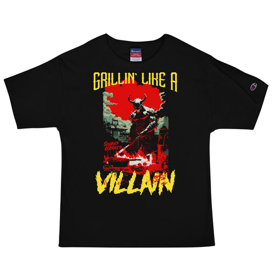 Grillin' like a Villain Devil Men's Champion Relaxed Fit T-shirt