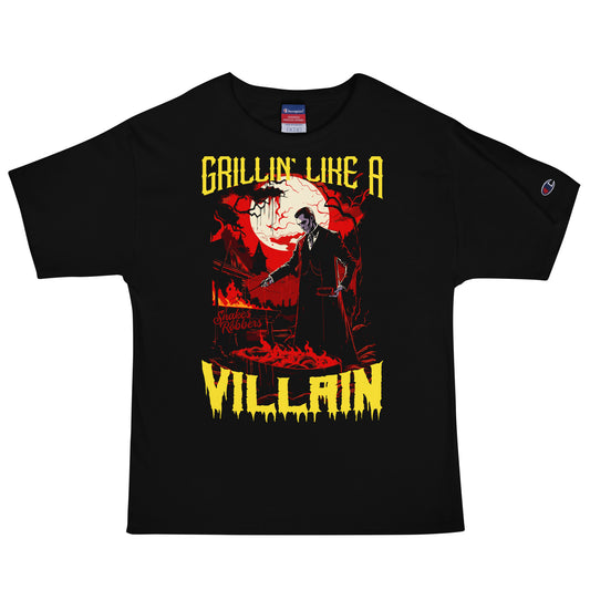 Grillin' like a Villain Dracula Men's Champion Relaxed Fit T-shirt