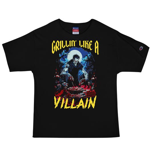 Grillin' like a Villain Ghoul Men's Champion Relaxed Fit T-shirt