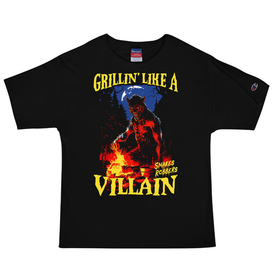 Grillin' like a Villain Werewolf Men's Champion Relaxed Fit T-shirt