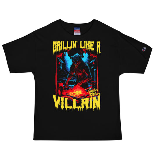 Grillin' like a Villain Werewolf Men's Champion Relaxed Fit T-shirt