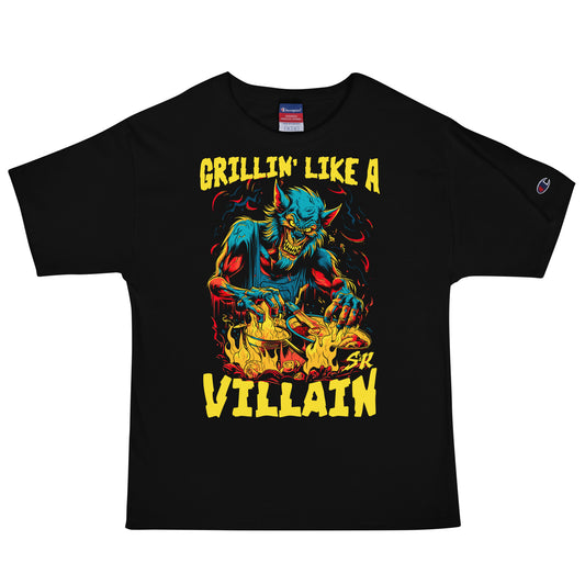 Grillin' like a Villain Werewolf Men's Champion Relaxed Fit T-shirt