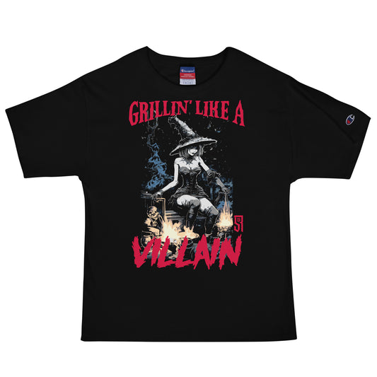 Grillin' like a Villain Witch Men's Champion Relaxed Fit T-shirt