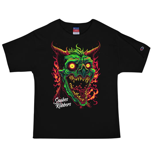 Psychedelic Devil Men's Champion Relaxed Fit T-shirt