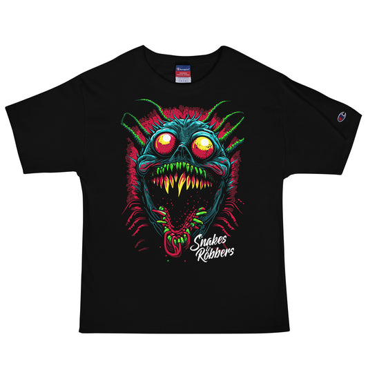 Psychedelic Monster Spider Men's Champion Relaxed Fit T-shirt