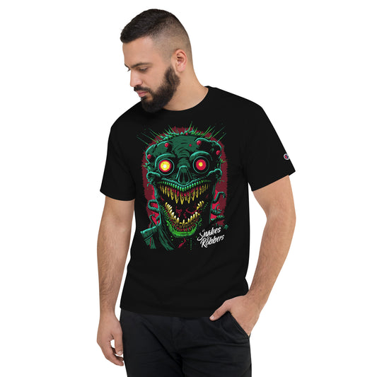 Psychedelic Robot Men's Champion Relaxed Fit T-shirt