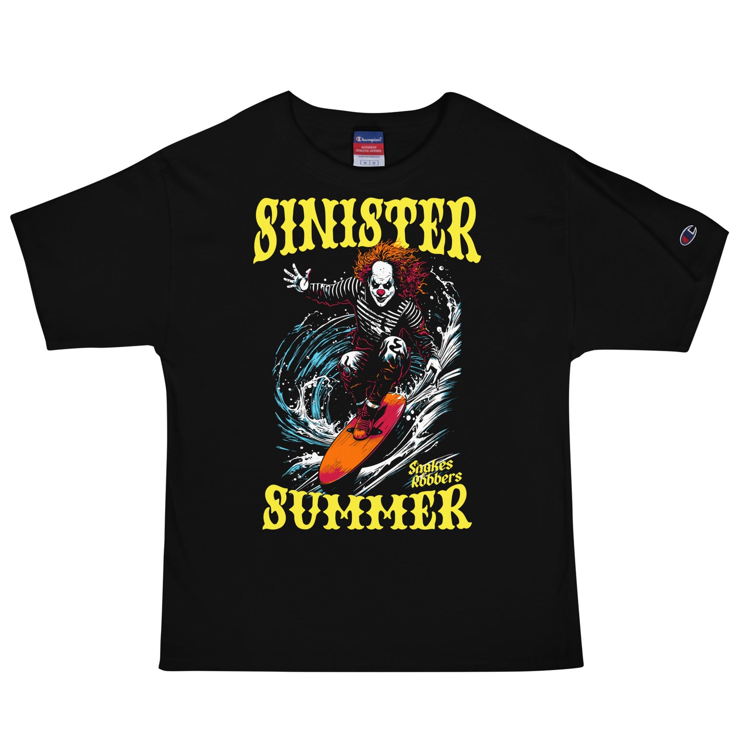 Sinister Summer Clown Men's Champion Relaxed Fit T-shirt