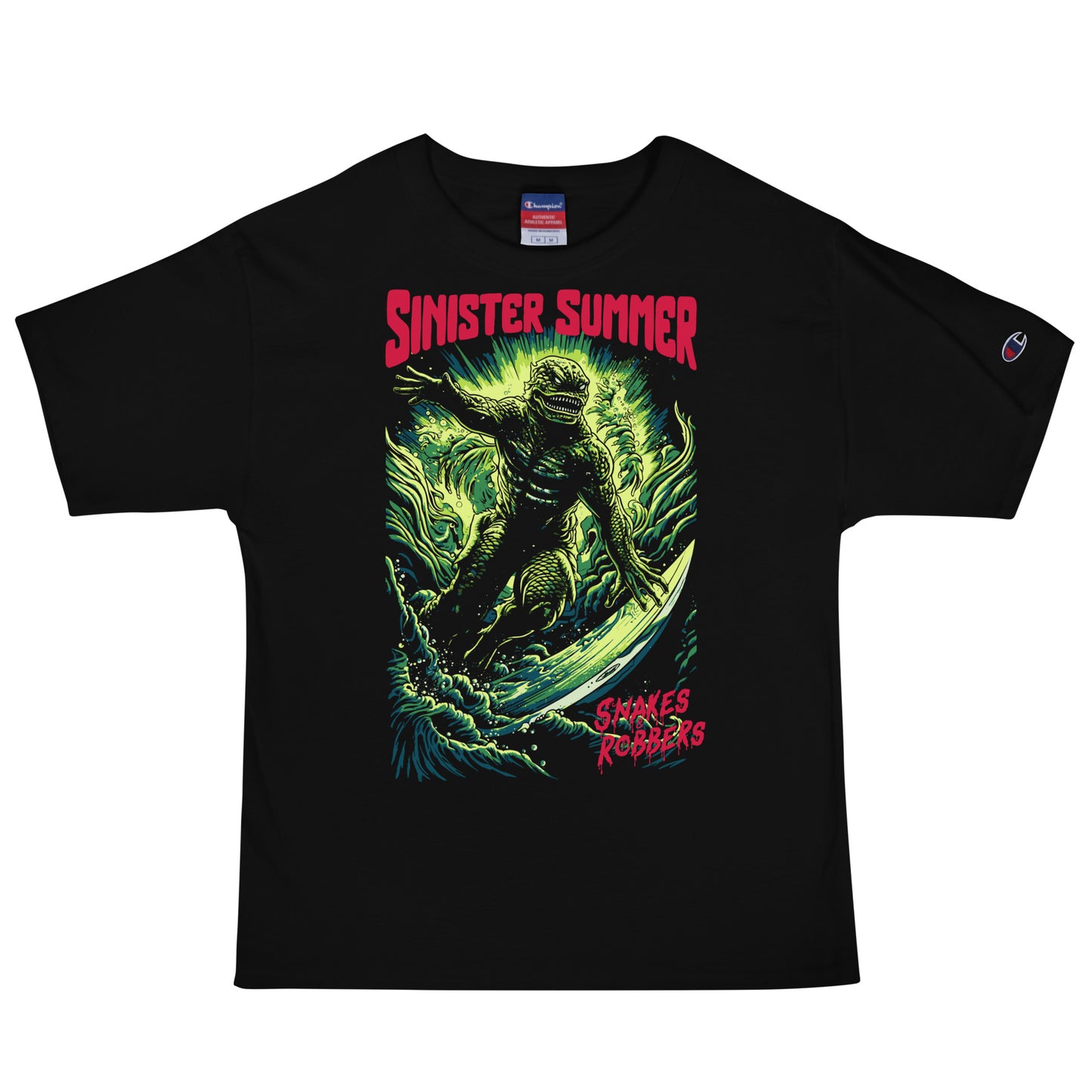 Sinister Summer Creature Men's Champion Relaxed Fit T-shirt