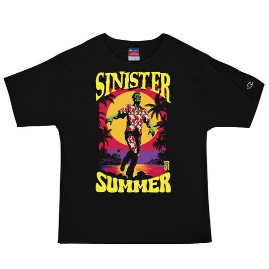 Sinister Summer Frankenstein Men's Champion Relaxed Fit T-shirt