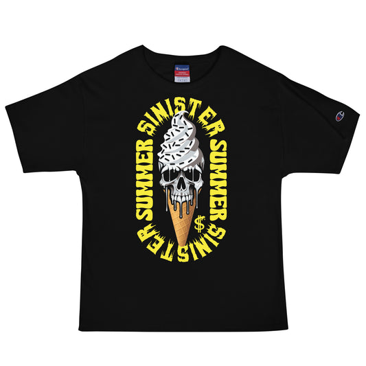 Sinister Summer Skull Ice-cream Men's Champion Relaxed Fit T-shirt