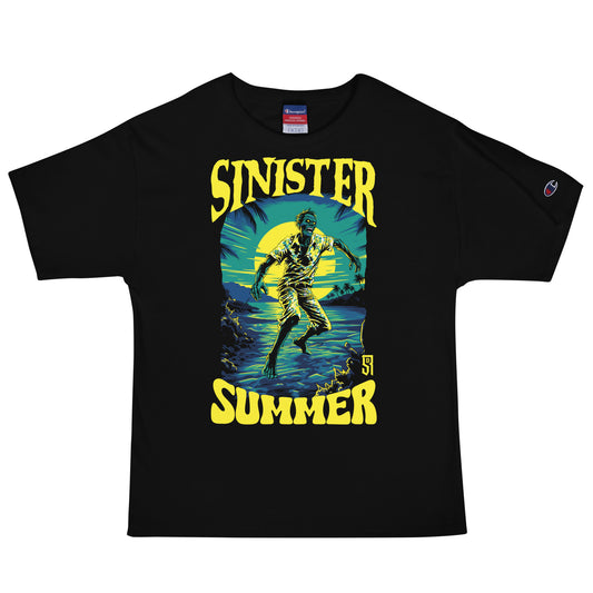 Sinister Summer Zombie Men's Champion Relaxed Fit T-shirt