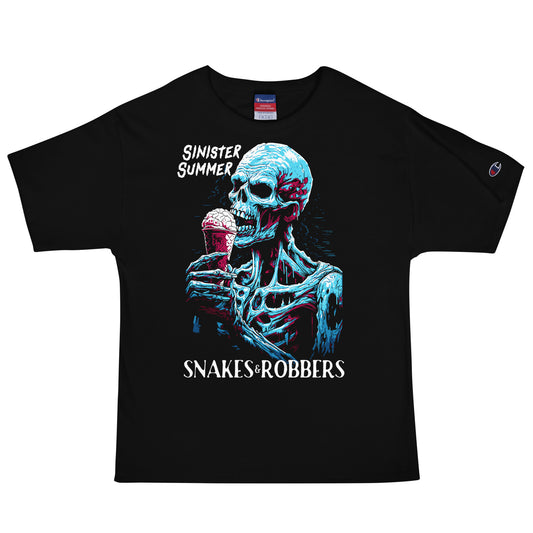 Sinister Summer Zombie Men's Champion Relaxed Fit T-shirt