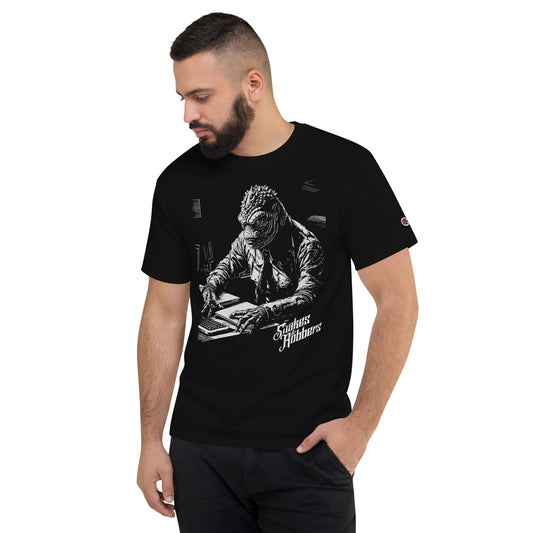 White Collar Creature Men's Champion Relaxed Fit T-shirt