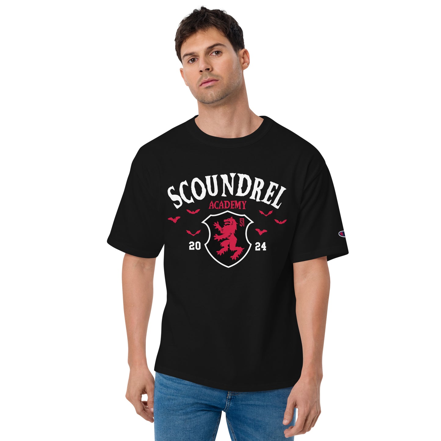 Scoundrel Academy Men's Champion Relaxed Fit T-shirt