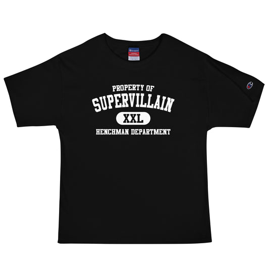Property of Supervillain Men's Champion Relaxed Fit T-shirt
