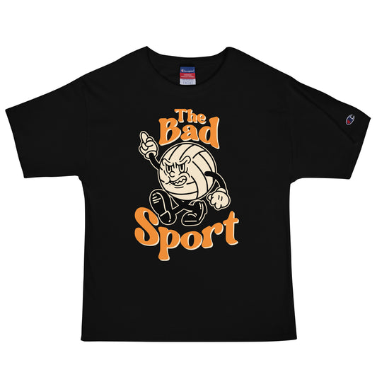 Volleyball The Bad Sport Men's Champion Relaxed Fit T-Shirt