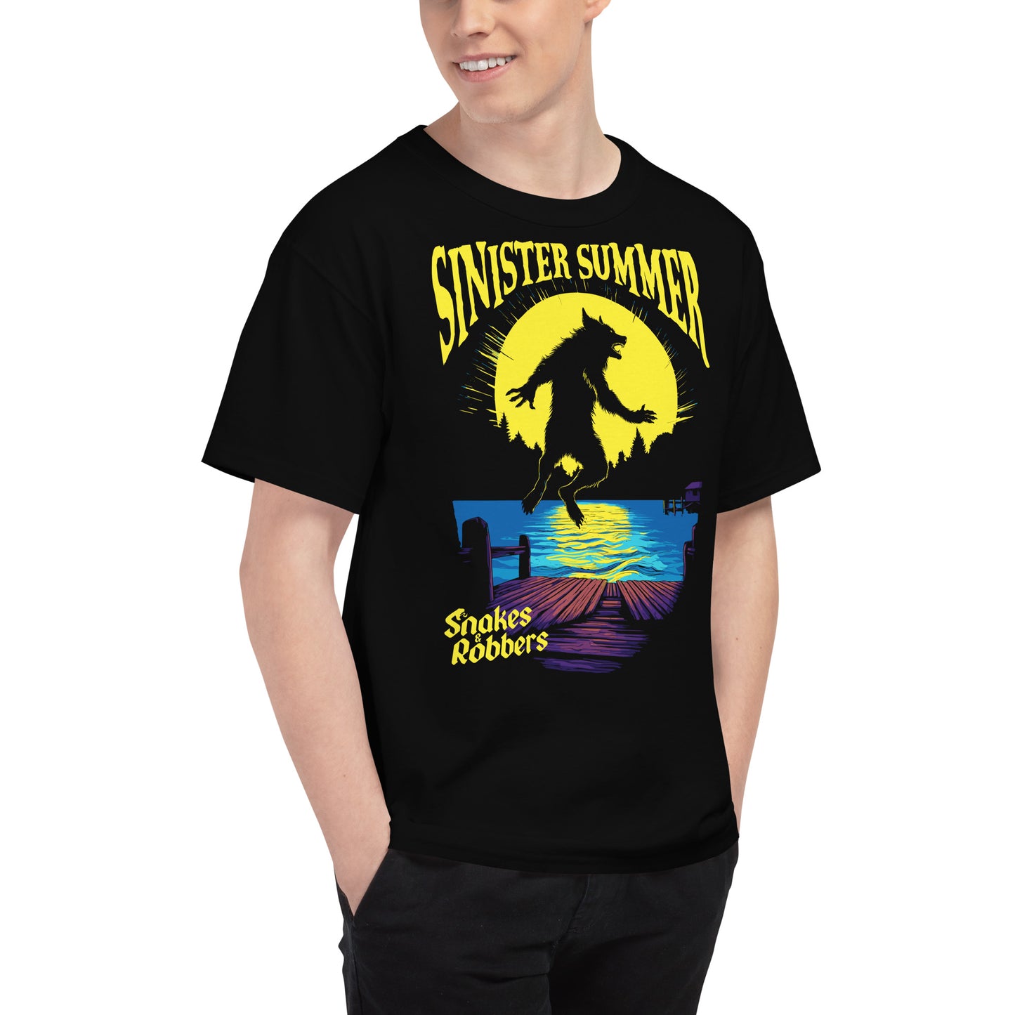Sinister Summer Werewolf Men's Champion Relaxed Fit T-shirt