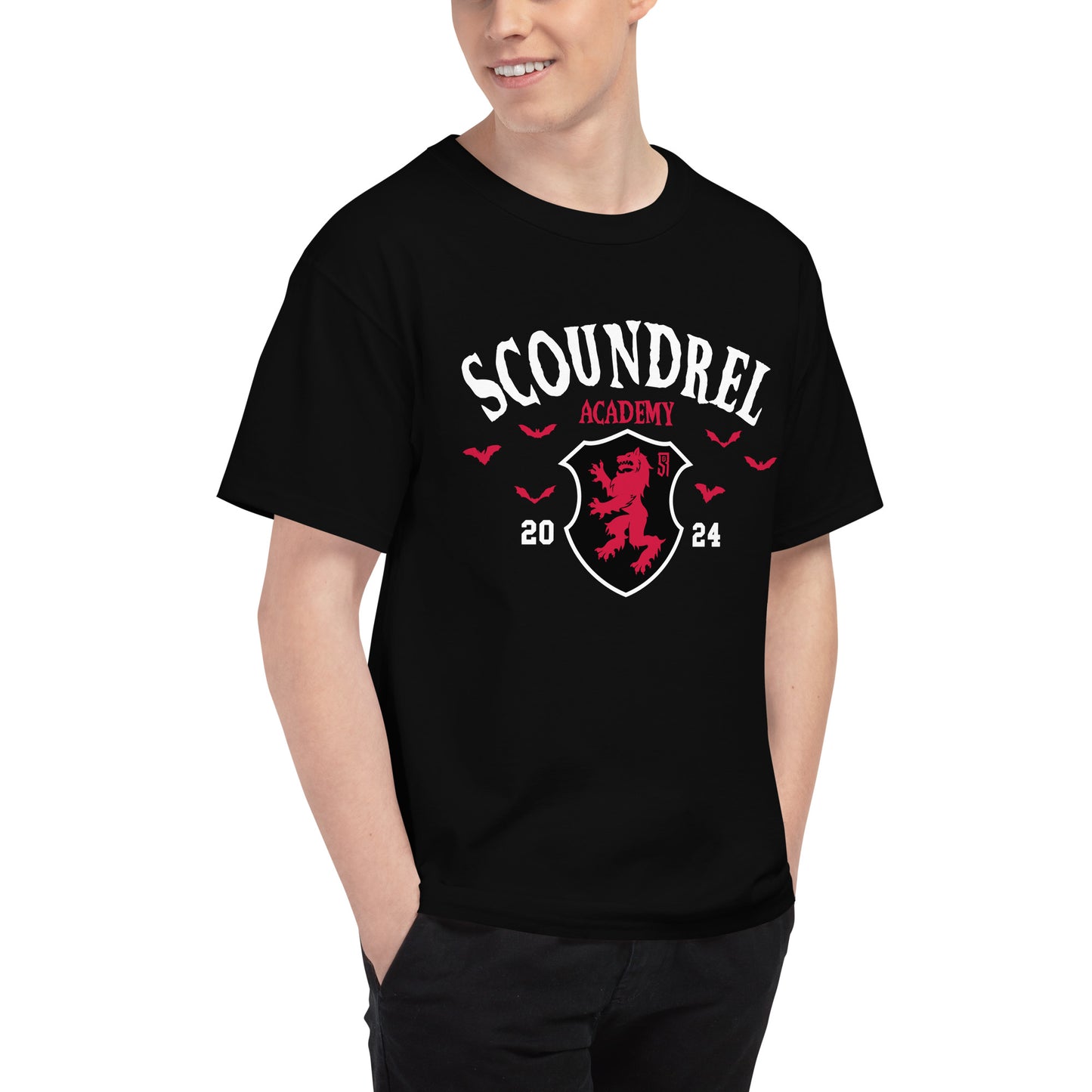 Scoundrel Academy Men's Champion Relaxed Fit T-shirt