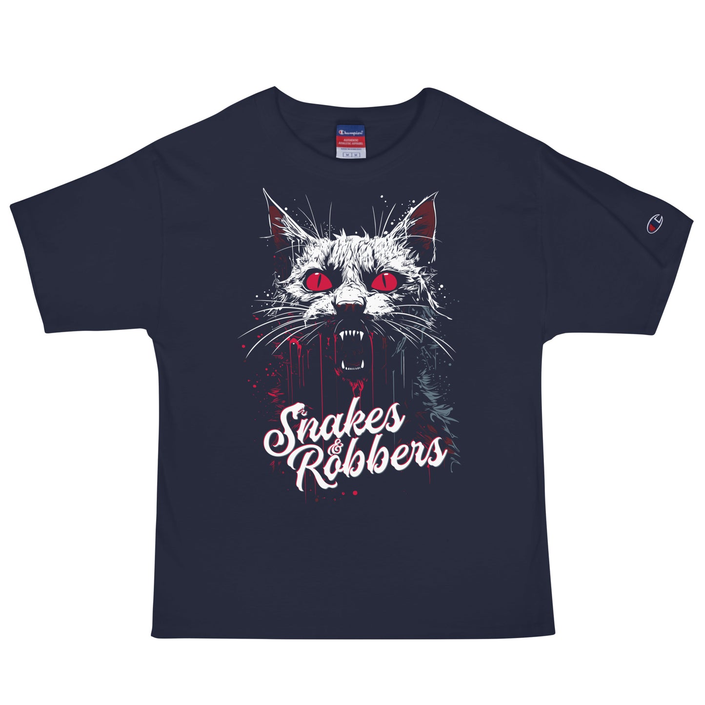 Scary Cat Men's Champion Relaxed Fit T-shirt