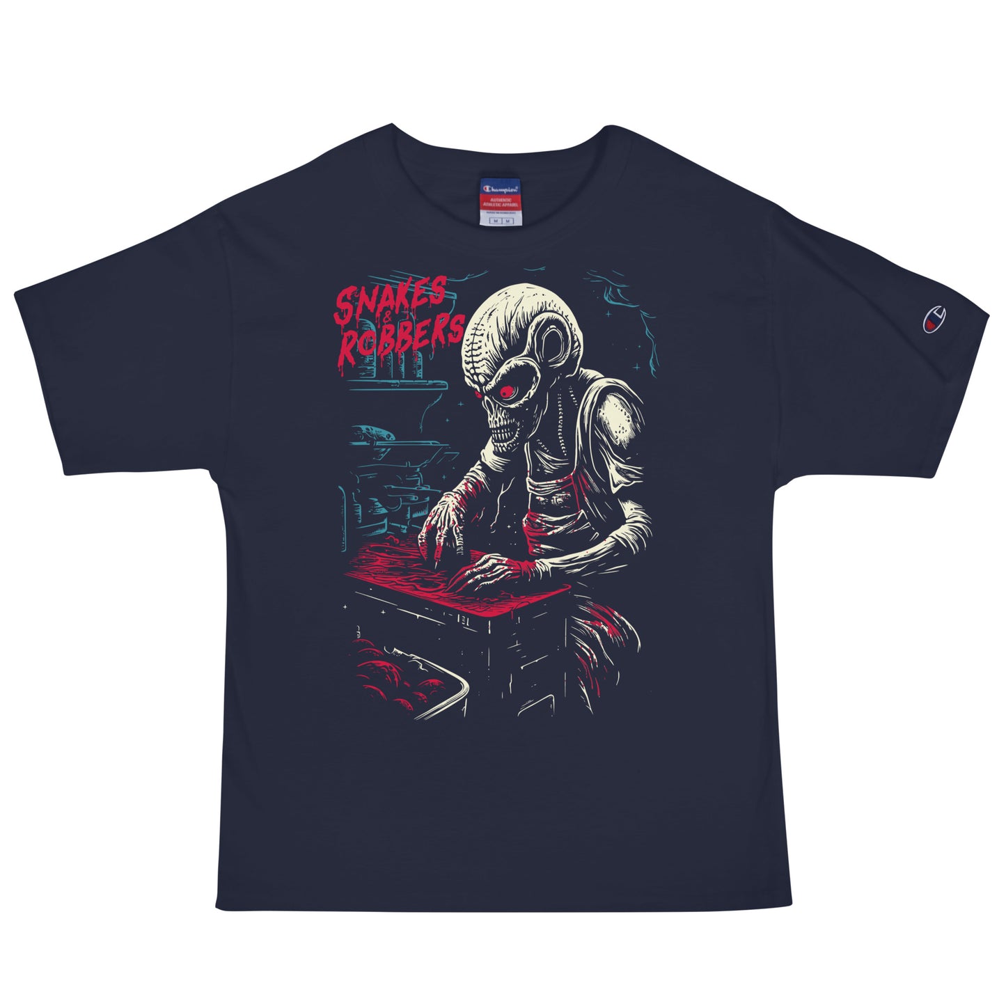 Butcher Shop Alien Men's Champion Relaxed Fit T-shirt
