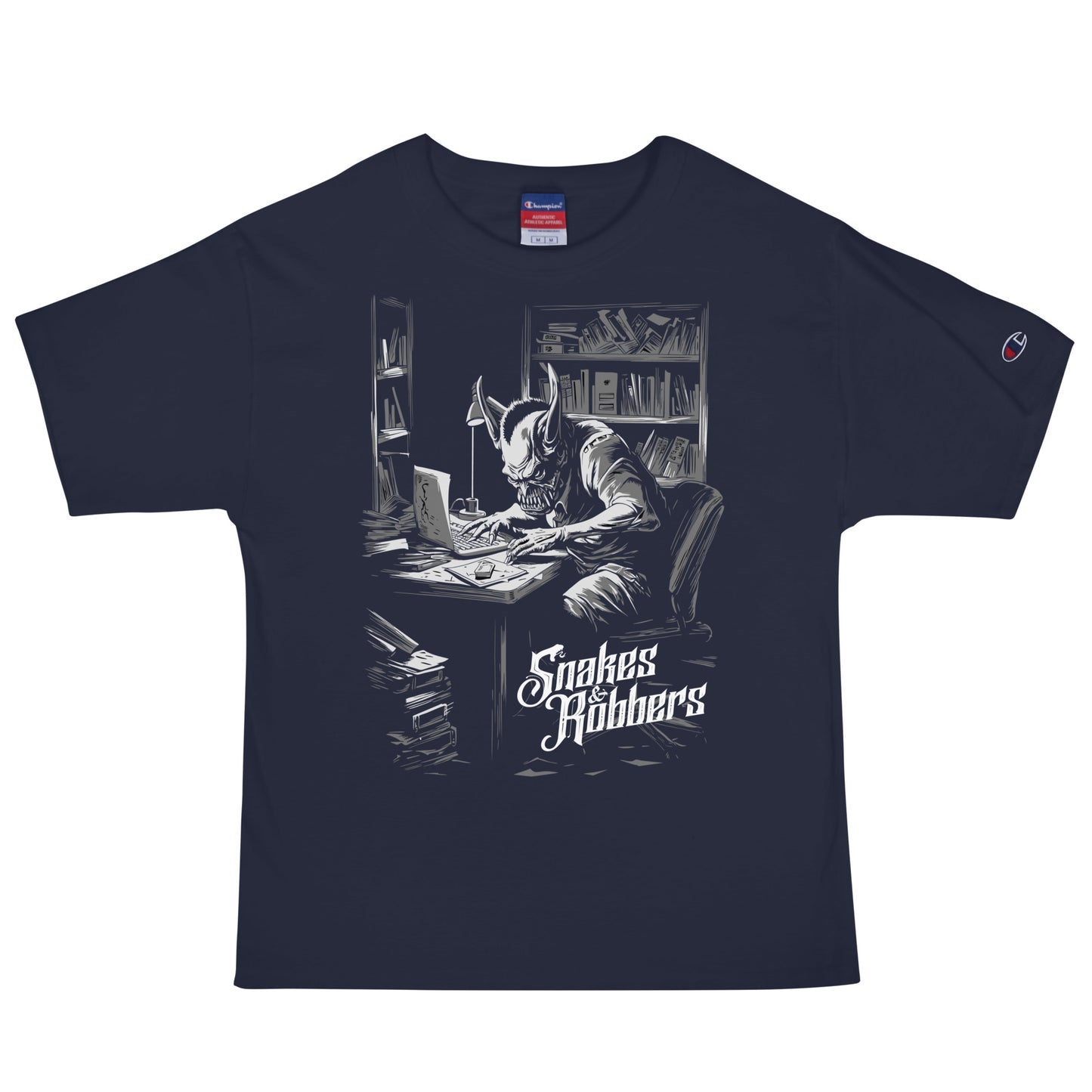 White Collar Demon Men's Champion Relaxed Fit T-shirt