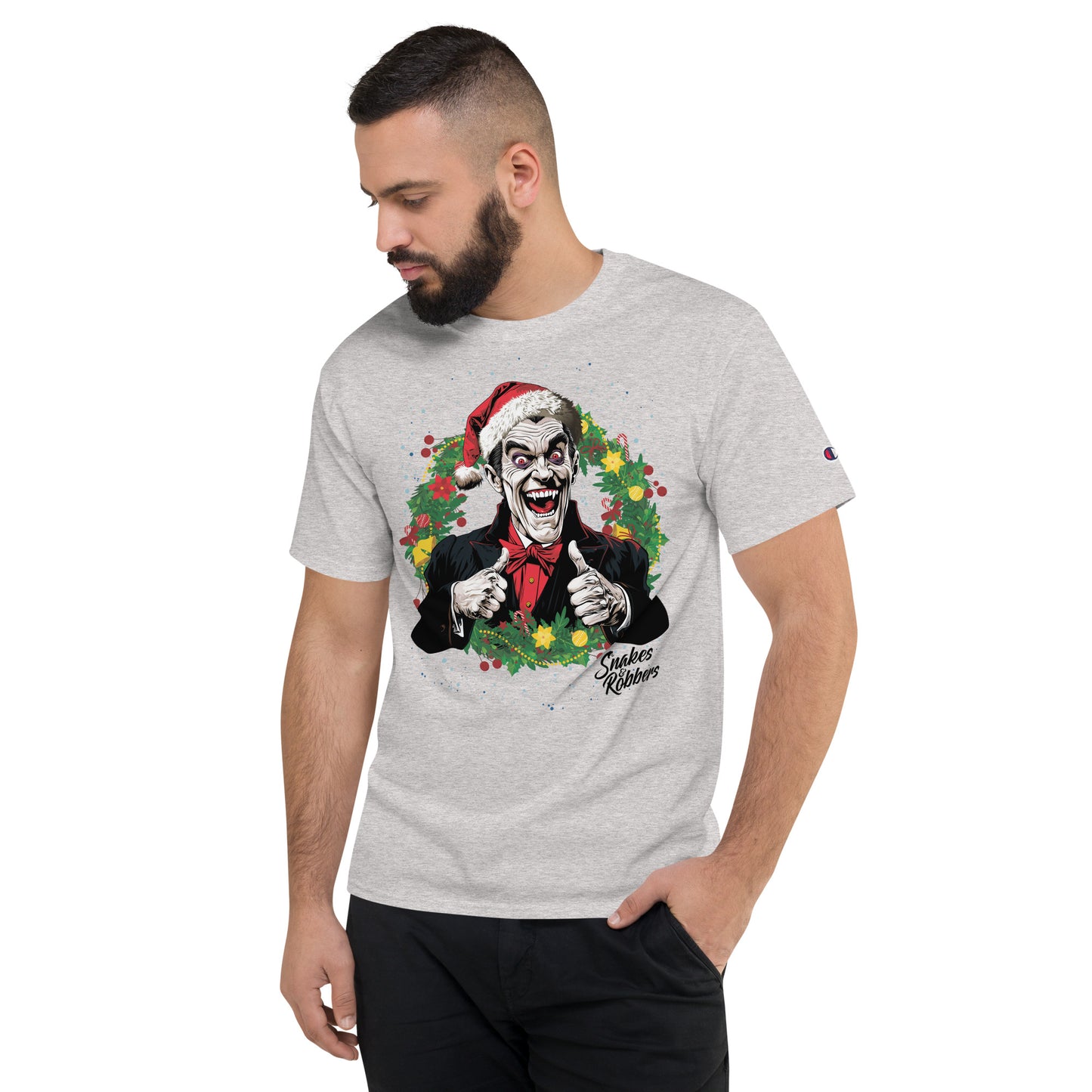 Festive Dracula Men's Champion Relaxed Fit T-shirt