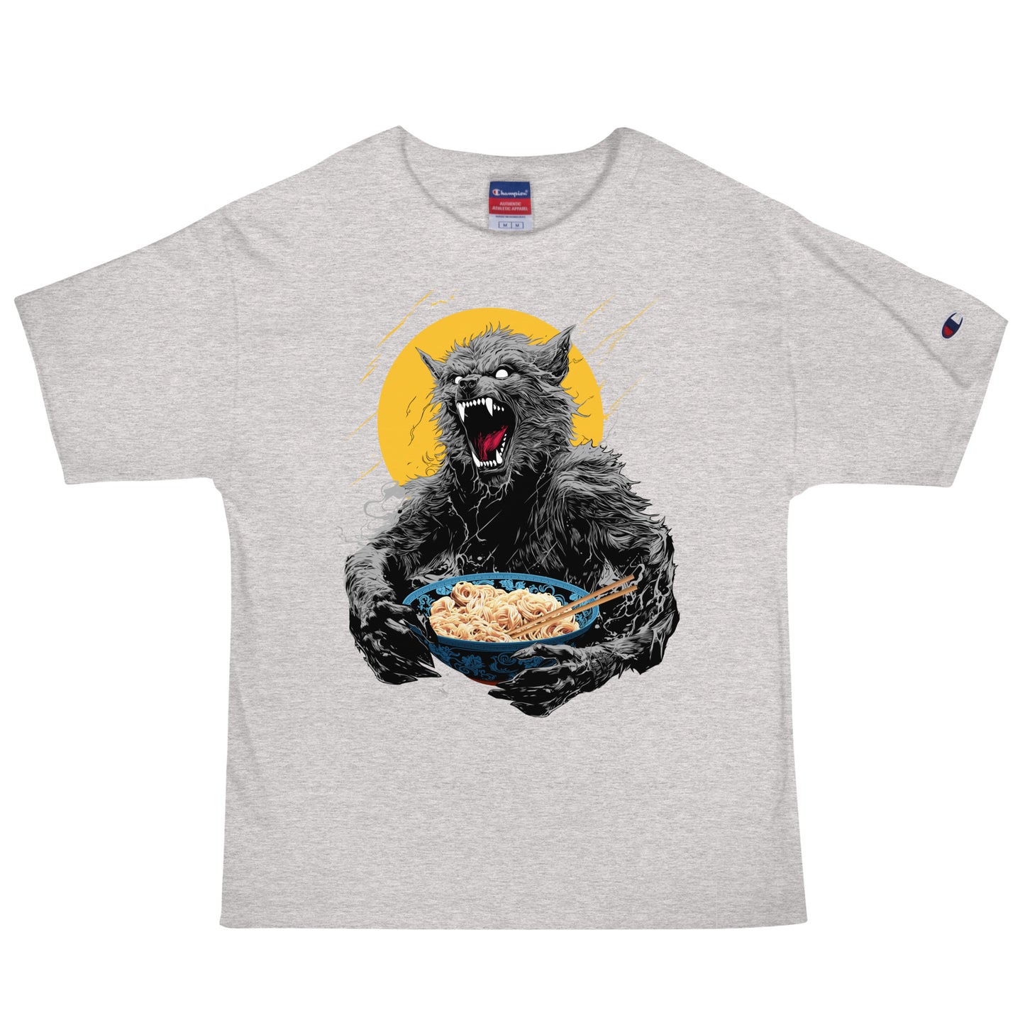 Ramen Wolf Men's Champion Relaxed Fit T-shirt